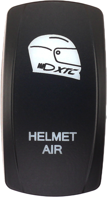 XTC POWER PRODUCTS SW00-00113015 Dash Switch Rocker for Face Helmet Air - Universal Fitment