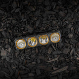 KC HiLiTES FLEX ERA LED Light Bar Bezel Kit for 10in. Segments - Gold
