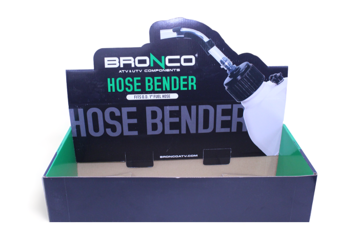 BRONCO HOSE BENDER DISPLAY BOX
