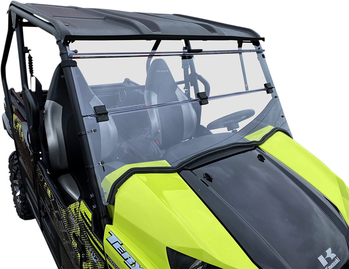 MOOSE OFFROAD Full Folding Windshield - Deluxe - Teryx V000277-12200M
