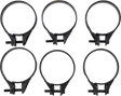 MOOSE OFFROAD Carburetor Clamps 41-44 mm - 6 Pack - OEM Replacement for Jeep, Ford, Chevy Vehicles Part Number 110-1044
