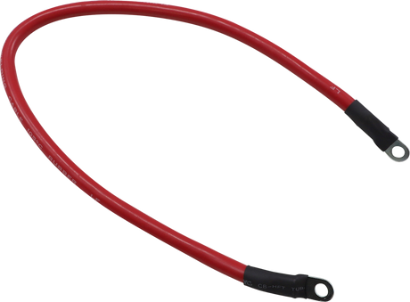 Moose Offroad 18-Inch Red Battery Cable Part #680-6728 for UTVs with Dual Batteries