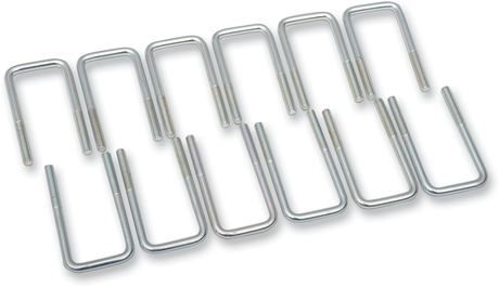 MOOSE OFFROAD U-Bolt - Square - 5/16" x 1-1/2" x 3-1/2" BB25PF