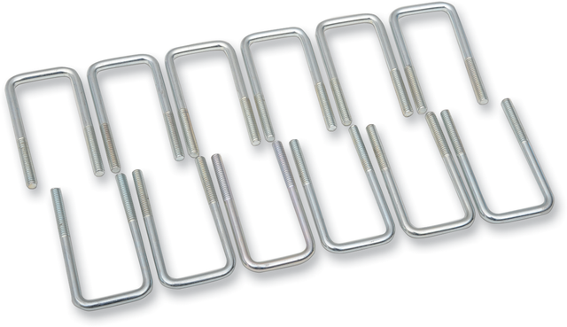 MOOSE OFFROAD U-Bolt - Square - 5/16" x 1-1/2" x 3-1/2" BB25PF