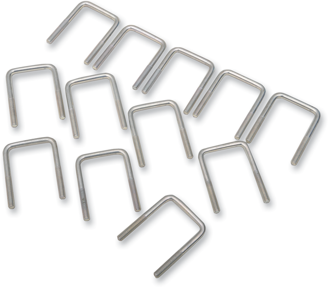 MOOSE OFFROAD U-Bolt - Square - 5/16" x 2" x 3" BB26PF