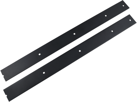 MOOSE OFFROAD Plow Wear Bar - Matte Black - 72" - 2 Piece 2571PFMTBLK