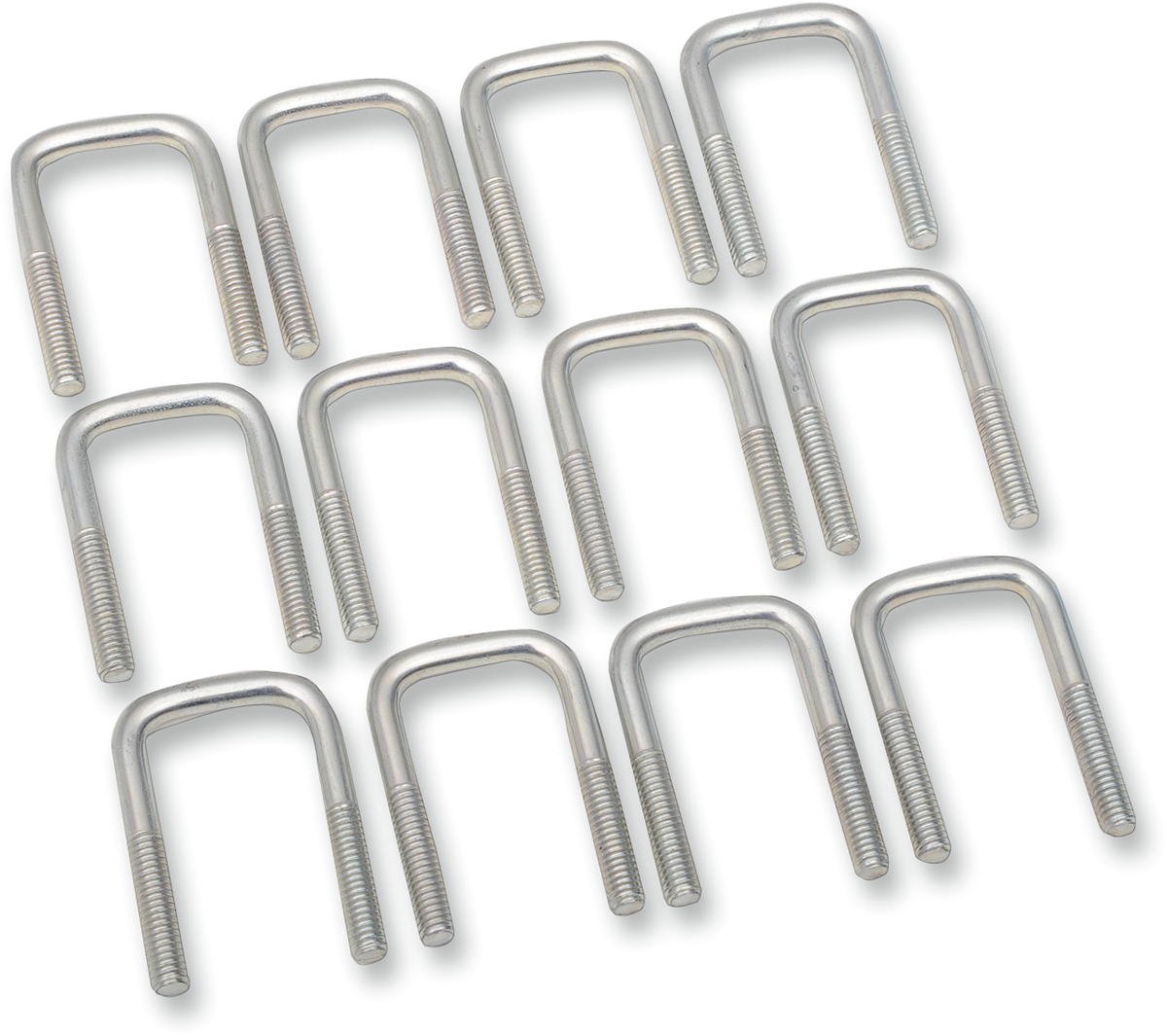 MOOSE OFFROAD U-Bolt - Square - 5/16" x 1-1/4" x 2-1/4" BB24PF