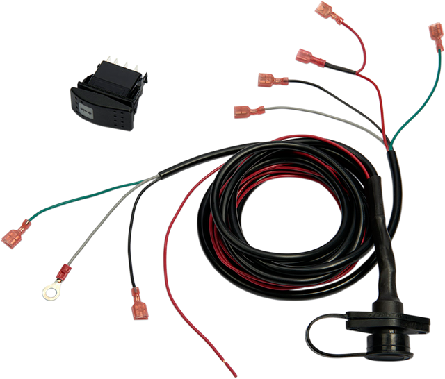 MOOSE OFFROAD Dash Rocker Switch - Wired 99902