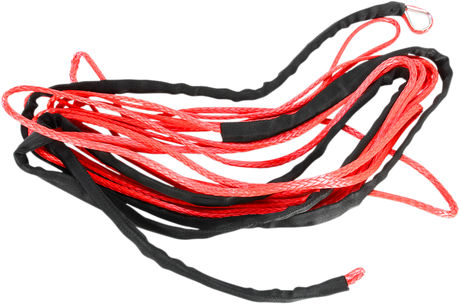 MOOSE OFFROAD Winch Rope - Red - 1/4" x 50' 700-2150