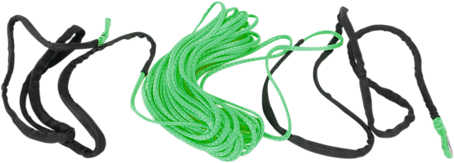 MOOSE OFFROAD Winch Rope - Green - 1/4" x 50' 700-4150