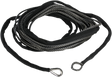 MOOSE OFFROAD Winch Rope - Black - 1/4" x 50' 700-5150
