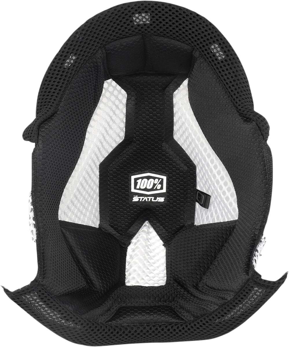 100% Youth Status Liner - Large for 100% Youth Helmets, Moisture Wicking, Removable & Washable