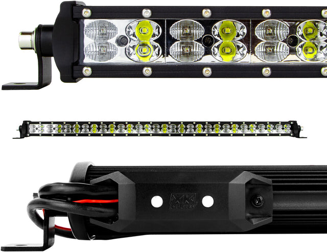 XK GLOW XK-BAR-50 50-Inch RGBW Light Bar with Bluetooth Control for Ford F-150, Chevrolet Silverado, RAM 1500, Toyota Tundra, GMC Sierra