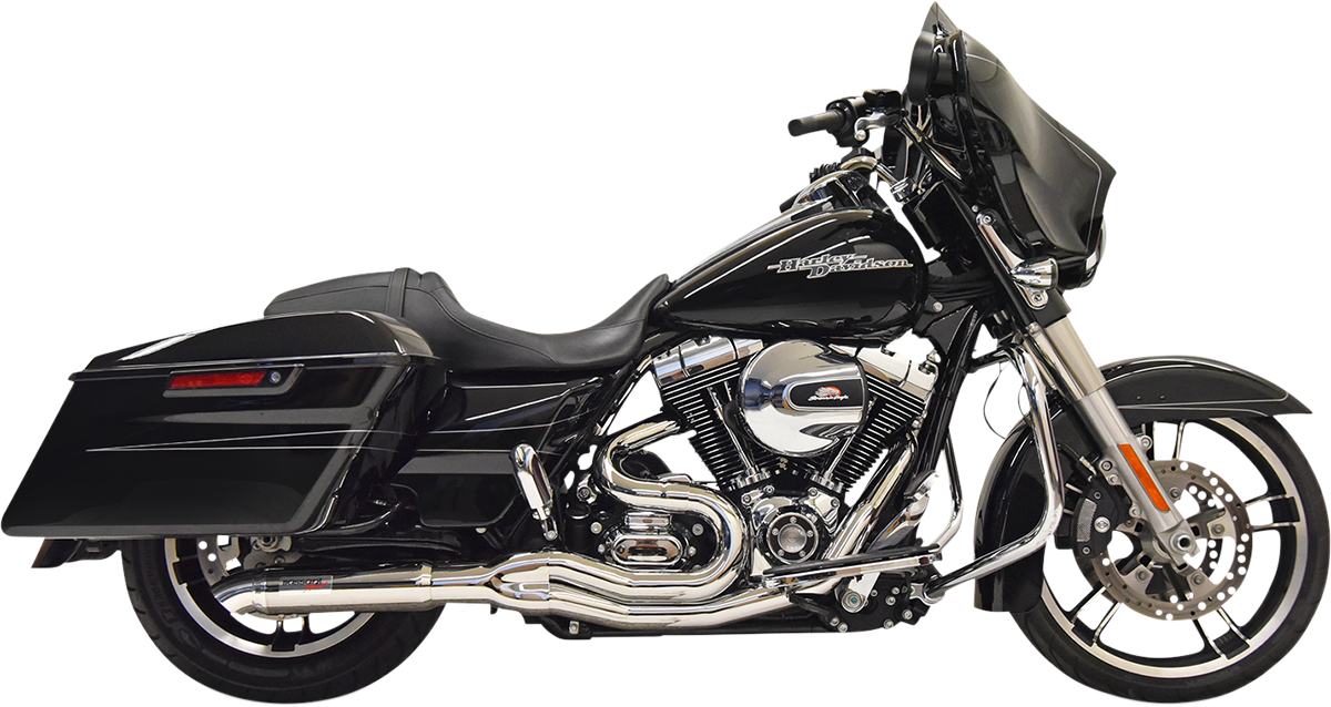 BASSANI XHAUST 2:1 Exhaust - Hotrod - Chrome 1F67C