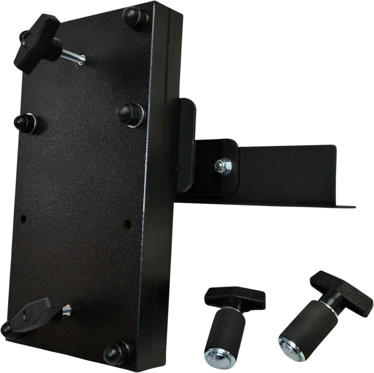 Moose Offroad Chainsaw Mount for Polaris Sportsman S-3012 with Open Bottom Design and Dual Twist Lock Anchors