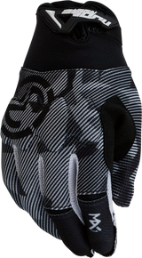 MOOSE OFFROAD Youth MX1™ Gloves - Black/White - Medium 3332-1719