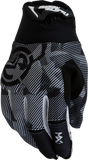 MOOSE OFFROAD Youth MX1™ Gloves - Black/White - Medium 3332-1719