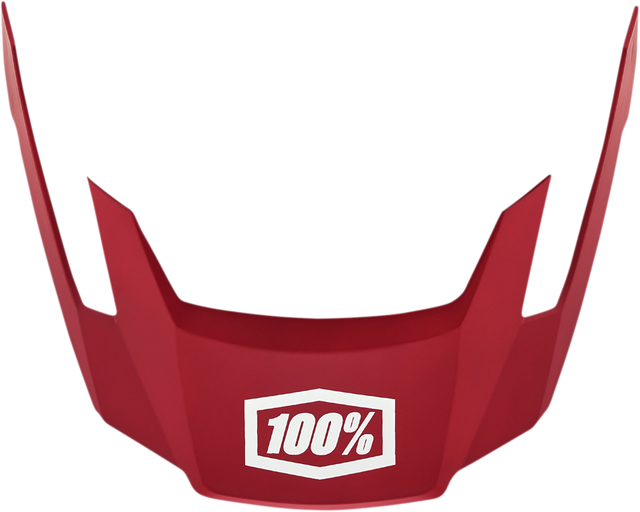 100% Altec Visor - Deep Red for 100% Altec Helmets - Part Number 89025-00004