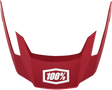100% Altec Visor - Deep Red for 100% Altec Helmets, XS/S (Part #89025-00003)