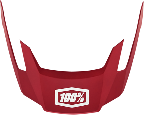 100% Altec Visor - Deep Red for 100% Altec Helmets, XS/S (Part #89025-00003)