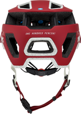 100% Altec Helmet with Fidlock Magnetic Buckle - Red, XS/S - CPSC/CE Certified, Vehicle Fitment for Off-Road and MTB Bikes
