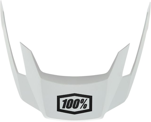 100% Altec Visor Light Gray - Compatible with 100% Altec Helmets Part Number 89025-00008, Fits S/M/L/XL Sizes