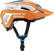 100% Altec Helmet with Fidlock Magnetic Buckle - Orange, Small/Medium Fit for Motorcycle and MTB Safety