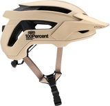 100% Altis Helmet C/E - Tan, Small/Medium Fit - High Density EPS Foam, Multi-Point Visor, and Ventilation System