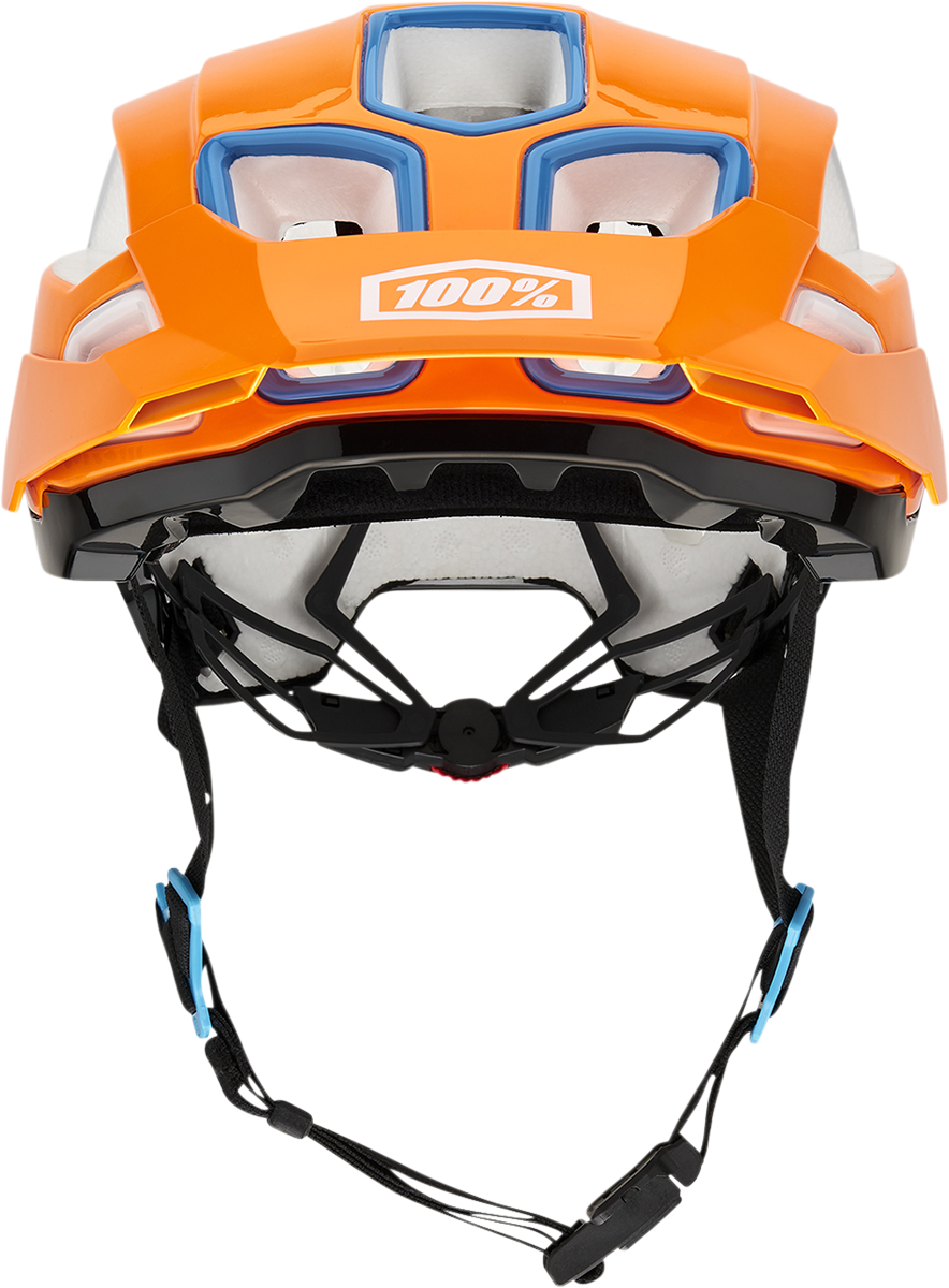 100% Altec Helmet with Fidlock SNAP Magnetic Buckle - Orange, Large/X-Large - CPSC/CE Certified