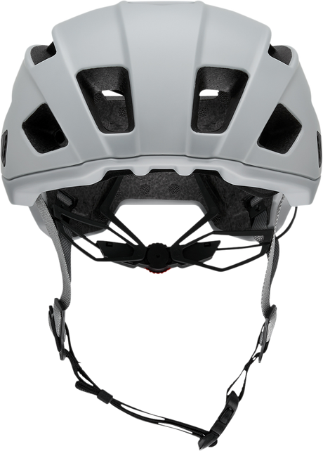 100% Altis Gravel Helmet - Gray, XS/S | Lightweight with 14 Ventilation Ports, Multi-Point Adjustable Visor, and Nexus Snap-Buckle