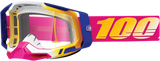 100% Racecraft 2 Goggle - Mission Clear Lens - Compatible with ATV, Motocross, and Off-Road Vehicles Part 50009-00012