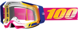100% Racecraft 2 Goggle - Mission Clear Lens - Compatible with ATV, Motocross, and Off-Road Vehicles Part 50009-00012