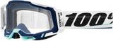 100% Racecraft 2 Goggle Arsham with Clear Lens - Perfect Fit for Motocross and Off-Road Vehicles
