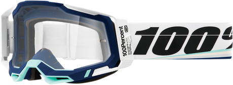 100% Racecraft 2 Goggle Arsham with Clear Lens - Perfect Fit for Motocross and Off-Road Vehicles