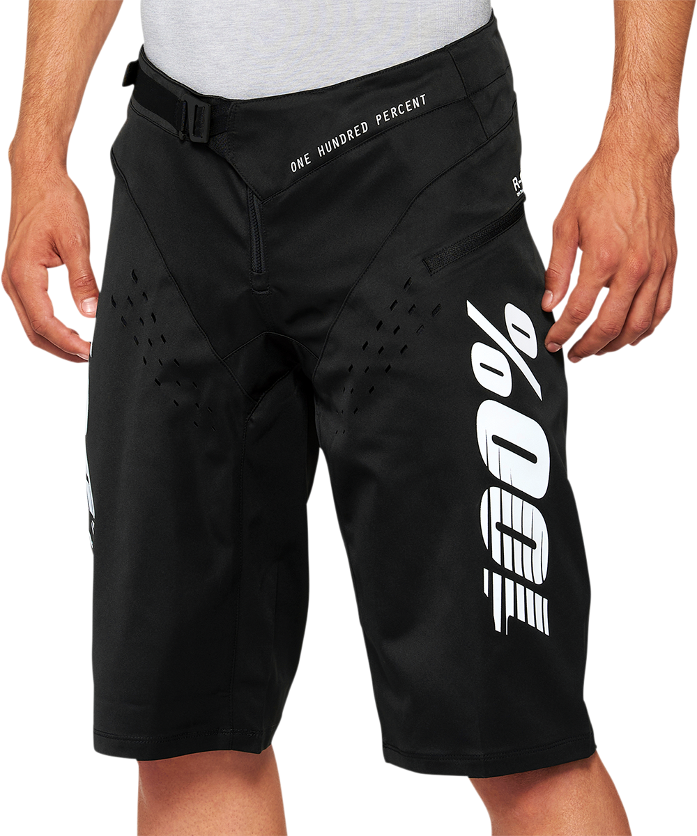 100% R-Core Shorts - Black for Mountain Biking, US 38 - Part No. 40007-00005