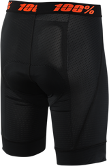 100% Youth Crux Liner Shorts - Black, US 26 | Performance Cycling Apparel by 100%