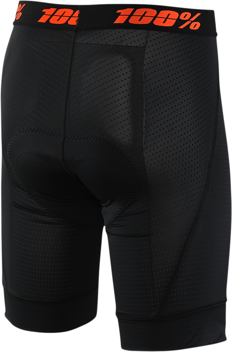 100% Youth Crux Liner Shorts - Black - US 24 | Performance Cycling Apparel with Premium Cytech Chamois