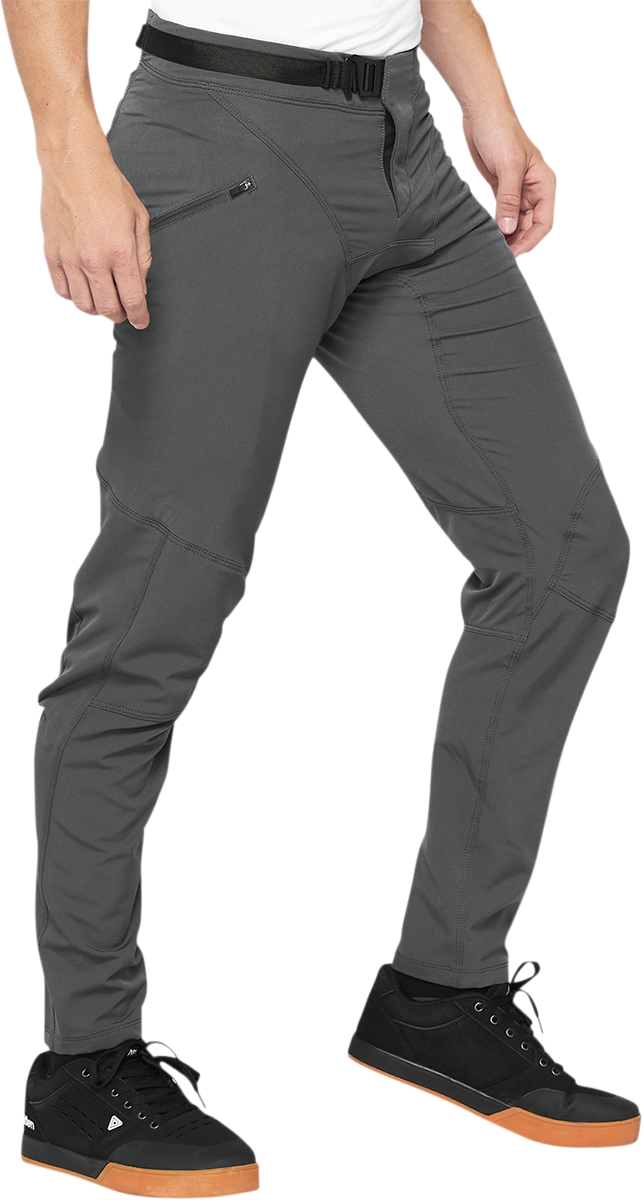 100% Airmatic Pants Charcoal for Mountain Biking - US 28, Part 40025-00014