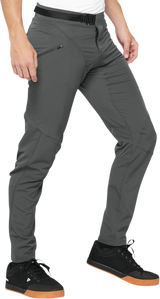 100% Airmatic Pants Charcoal US 38 - Versatile Mountaineering-Inspired Performance Pants with Adjustable Fit and Mobility Features