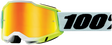 100% Accuri 2 Dunder Yellow Mirror Goggle - Enhanced Visibility for Off-Road and Motocross Vehicles