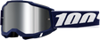 100% Accuri 2 Goggle Mifflin with Silver Flash Mirror Lens - Fits ATV, Motorcycle, Off-Road Vehicles