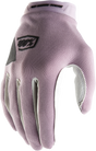 100% Women's Ridecamp Gloves - Lavender, Medium | Compatible with Mountain Bikes, Road Bikes, and Commuters