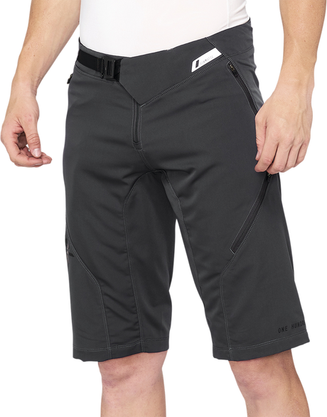 100% Airmatic Shorts Charcoal US 36 - Mountain Biking and Trail Riding Apparel