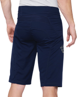 100% Airmatic Shorts - Navy, US Size 32 - Trail and Mountaineering Comfort
