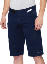 100% Airmatic Shorts Navy Part 40021-00024 | Mountain Biking and Trail Riding Fit, US 34