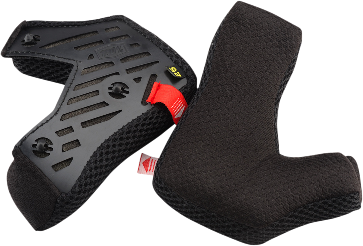100% Aircraft 2 Cheek Pads - 20mm Replacement Fit for 100% Aircraft 2 Helmets