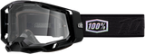 100% Racecraft 2 Goggle Topo with Clear Lens - Universal Fit for Off-Road and Motocross Vehicles