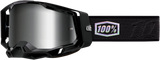 100% Racecraft 2 Goggle with Silver Mirror Lens - Topo Design for Motorcycle and ATV Riders Part 50010-00015