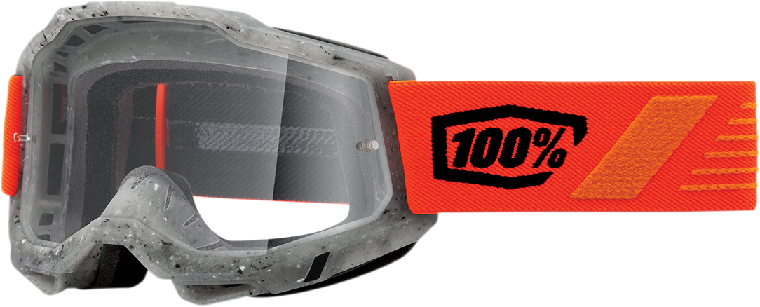 100% Accuri 2 Goggle Schrute Clear Lens Part 50013-00017 for Mountain Biking and Motocross