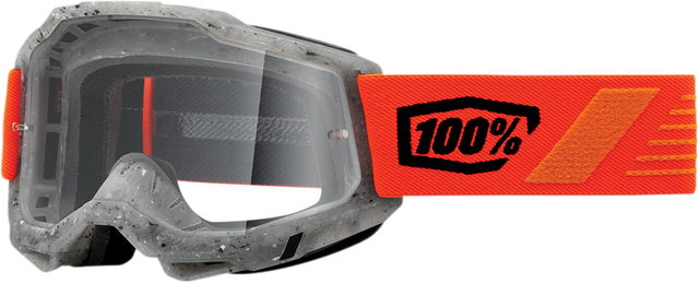 100% Accuri 2 Goggle Schrute Clear Lens Part 50013-00017 for Mountain Biking and Motocross